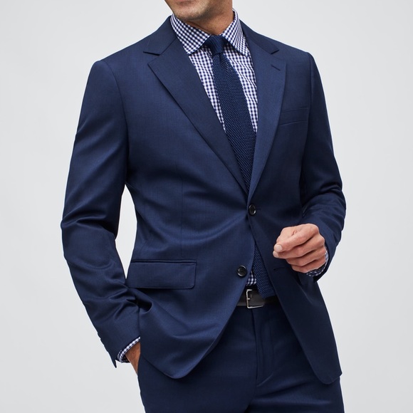 H&M Suits & Blazers Navy Blue Suit Poshmark